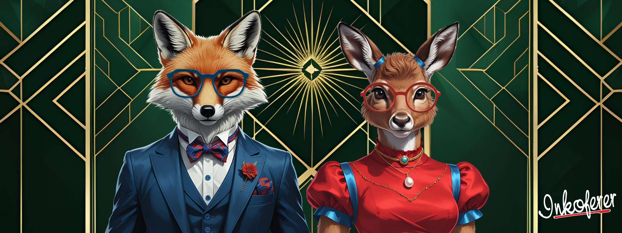 LABERTAL EYEWEAR: Fuchs und Reh mit Brille